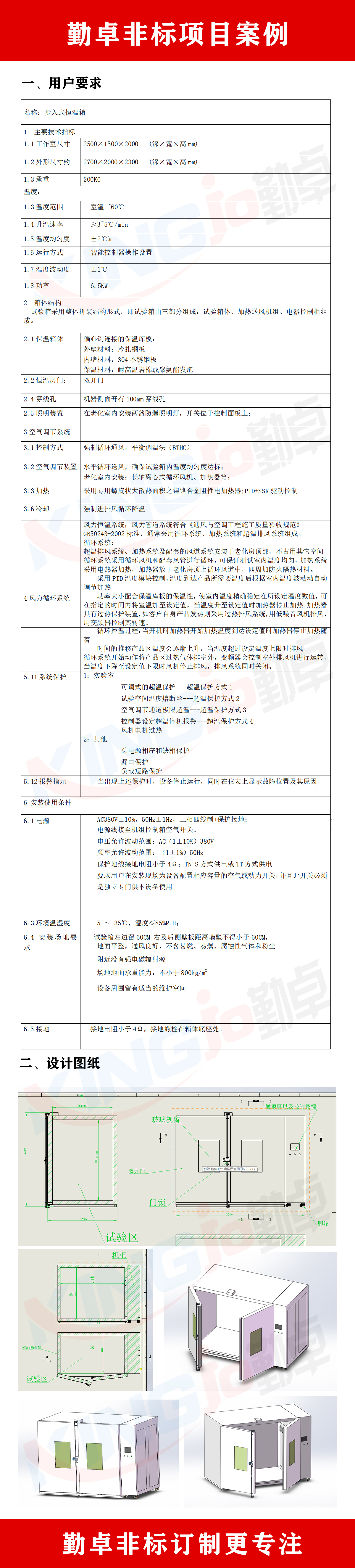 步入式恒溫恒濕試（shì）驗室