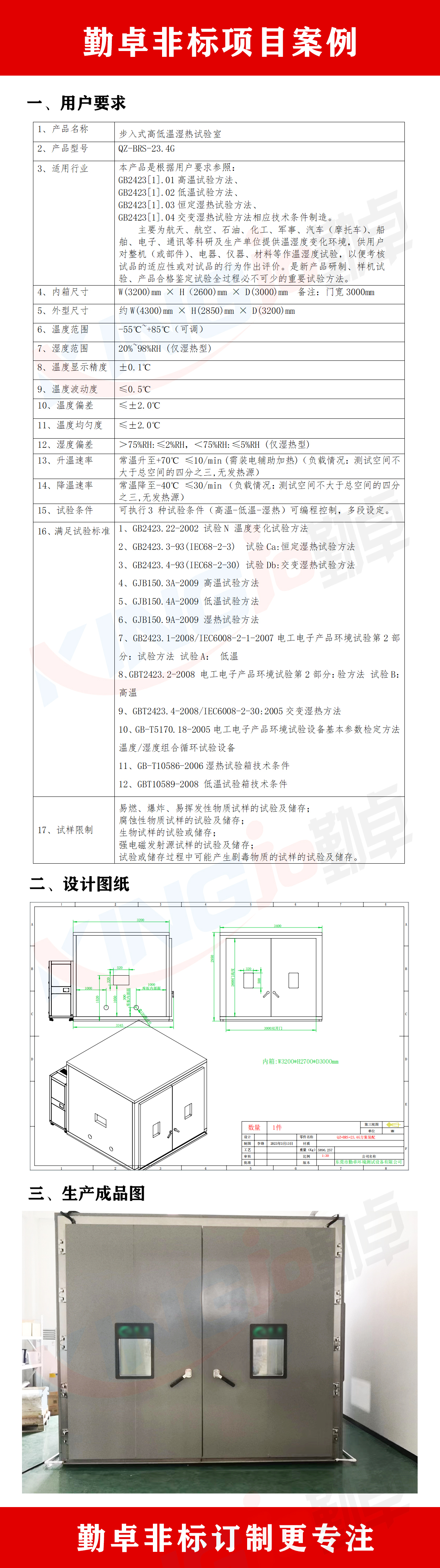 步入式高低溫濕熱試驗室
